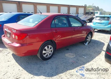 2006 Toyota Corolla Le from USA, damaged, VIN JTDBR32EX60085351